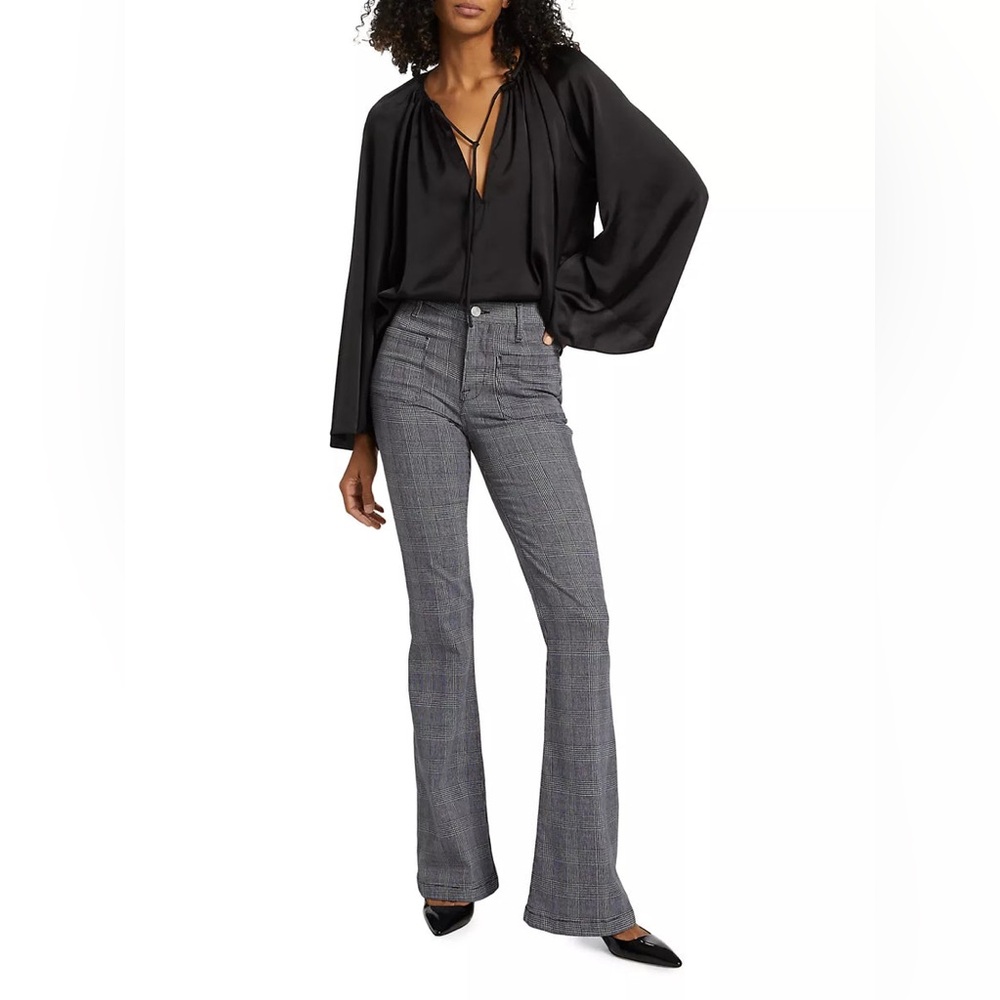 Frame - Le Bardot Flare in Noir Multi - size 26 - NWOT!